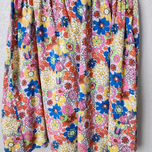 JOHNNIE B girls bright preppy floral dress size 11/12Y - Picture 8 of 8